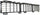 FLEX 09-12 FRONT BUMPER GRILLE, Textured Gray