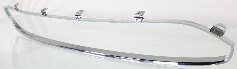 FUSION 10-12 FRONT BUMPER GRILLE MOLDING, Chrome, (Exc. Sport Model) - CAPA
