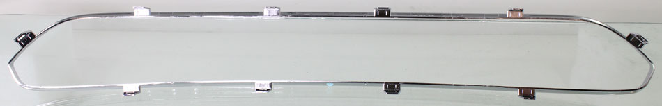 FUSION 10-12 FRONT BUMPER GRILLE MOLDING, Chrome, (Exc. Sport Model) - CAPA