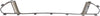 FUSION 10-10 FRONT BUMPER GRILLE MOLDING, Chrome, Sport Model
