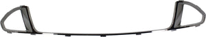 FUSION 11-12 FRONT BUMPER GRILLE MOLDING, Chrome/Black, Sport Model