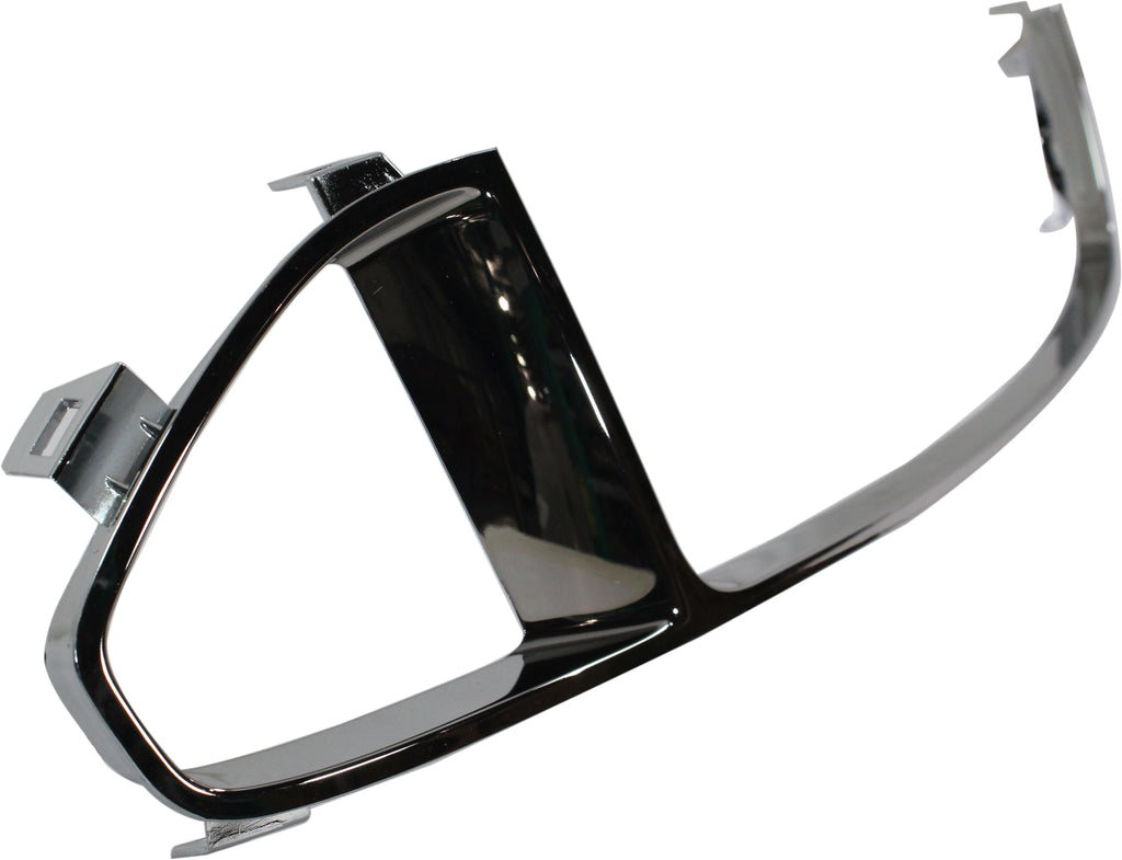 FUSION 11-12 FRONT BUMPER GRILLE MOLDING, Chrome/Black, Sport Model