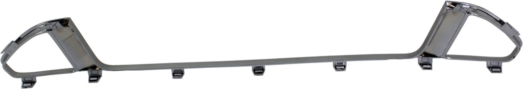 FUSION 11-12 FRONT BUMPER GRILLE MOLDING, Chrome/Black, Sport Model