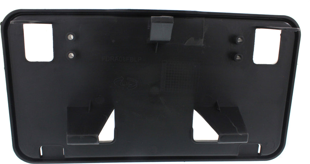 RANGER 08-11 FRONT LICENSE PLATE BRACKET, Textured (Black)