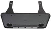 ECONOLINE VAN 03-07 FRONT LICENSE PLATE BRACKET, Textured Black