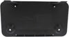 ECONOLINE VAN 03-07 FRONT LICENSE PLATE BRACKET, Textured Black