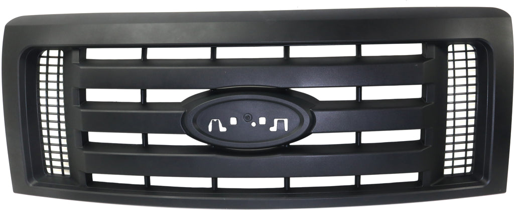 F-150 09-12 GRILLE, Textured Dark Gray Shell and Insert, XL Model - CAPA