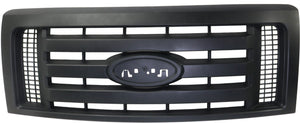 F-150 09-12 GRILLE, Textured Dark Gray Shell and Insert, XL Model - CAPA