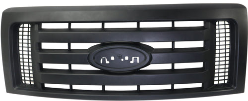 F-150 09-12 GRILLE, Textured Dark Gray Shell and Insert, XL Model - CAPA