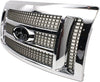 F-150 09-12 GRILLE, Chrome Shell/Painted Gold Insert, King Ranch Model