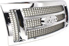 F-150 09-12 GRILLE, Chrome Shell/Painted Gold Insert, King Ranch Model