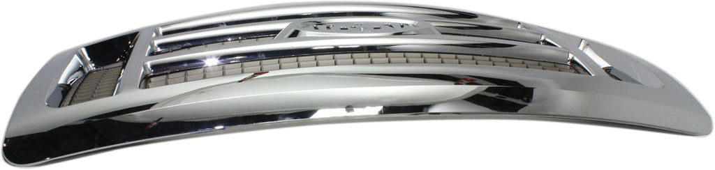 F-150 09-12 GRILLE, Chrome Shell/Painted Gold Insert, King Ranch Model