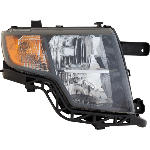 EDGE 09-10 HEAD LAMP RH, Assembly, Halogen, Black Interior, Sport Model - CAPA