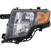 EDGE 09-10 HEAD LAMP LH, Assembly, Halogen, Black Interior, Sport Model - CAPA