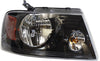 F-150 06-08 HEAD LAMP RH, Assembly, Halogen, Blacked Out, Harley Davidson Model - CAPA