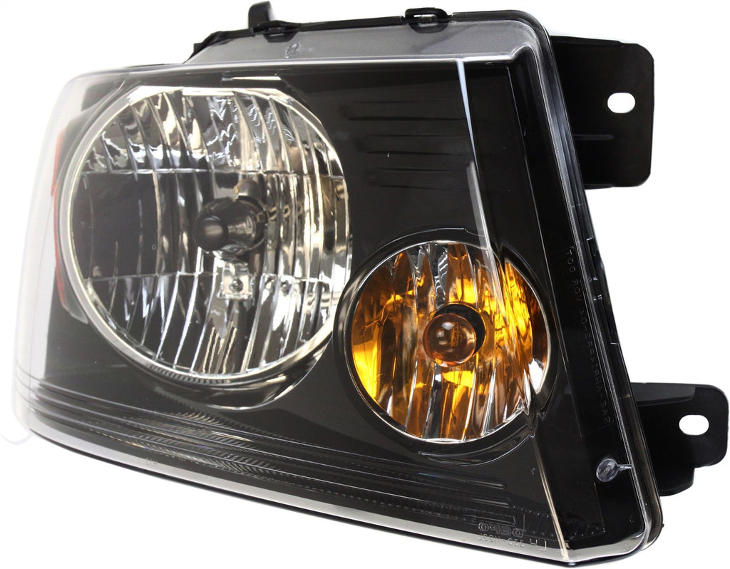 F-150 06-08 HEAD LAMP RH, Assembly, Halogen, Blacked Out, Harley Davidson Model - CAPA