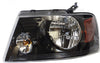 F-150 06-08 HEAD LAMP LH, Assembly, Halogen, Blacked Out, Harley Davidson Model - CAPA