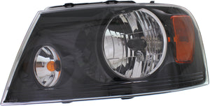 F-150 06-08 HEAD LAMP LH, Assembly, Halogen, Black Interior, w/o Chrome Trim, Harley Davidson Model