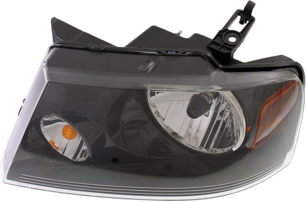 F-150 06-08 HEAD LAMP LH, Assembly, Halogen, Black Interior, w/o Chrome Trim, Harley Davidson Model