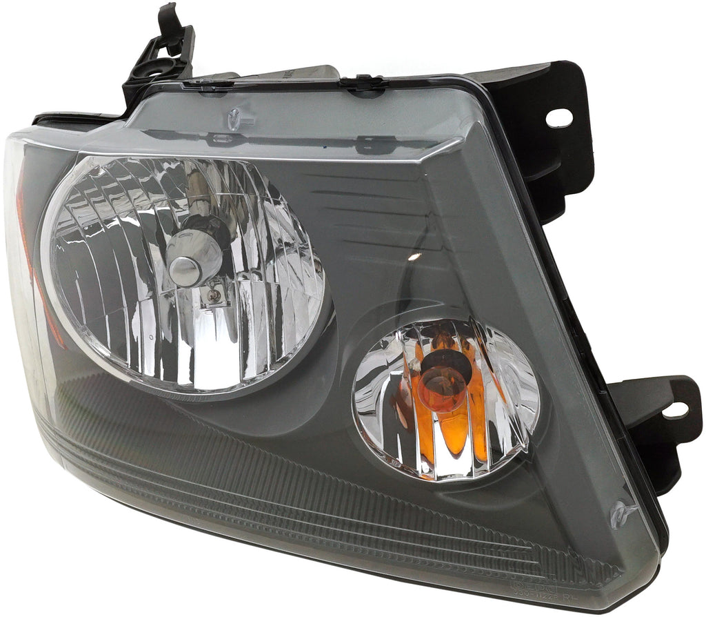 F-150 07-08 HEAD LAMP RH, Assembly, Halogen, w/o Chrome Trim, Gray Interior, (Exc. Harley Davidson Model)