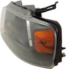F-150 07-08 HEAD LAMP LH, Assembly, Halogen, w/o Chrome Trim, Medium Gray, (Exc. Harley Davidson Model) - CAPA
