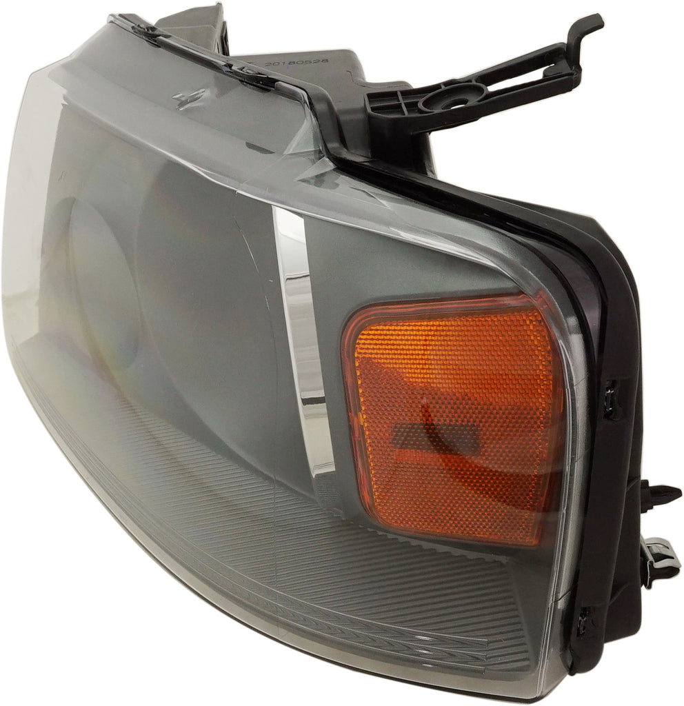 F-150 07-08 HEAD LAMP LH, Assembly, Halogen, w/o Chrome Trim, Medium Gray, (Exc. Harley Davidson Model) - CAPA
