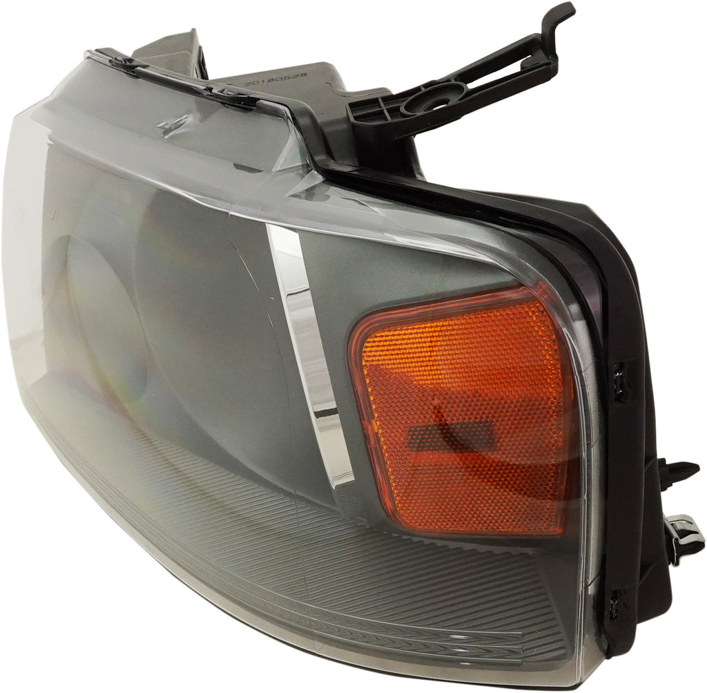 F-150 07-08 HEAD LAMP LH, Assembly, Halogen, w/o Chrome Trim, Gray Interior, (Exc. Harley Davidson Model)