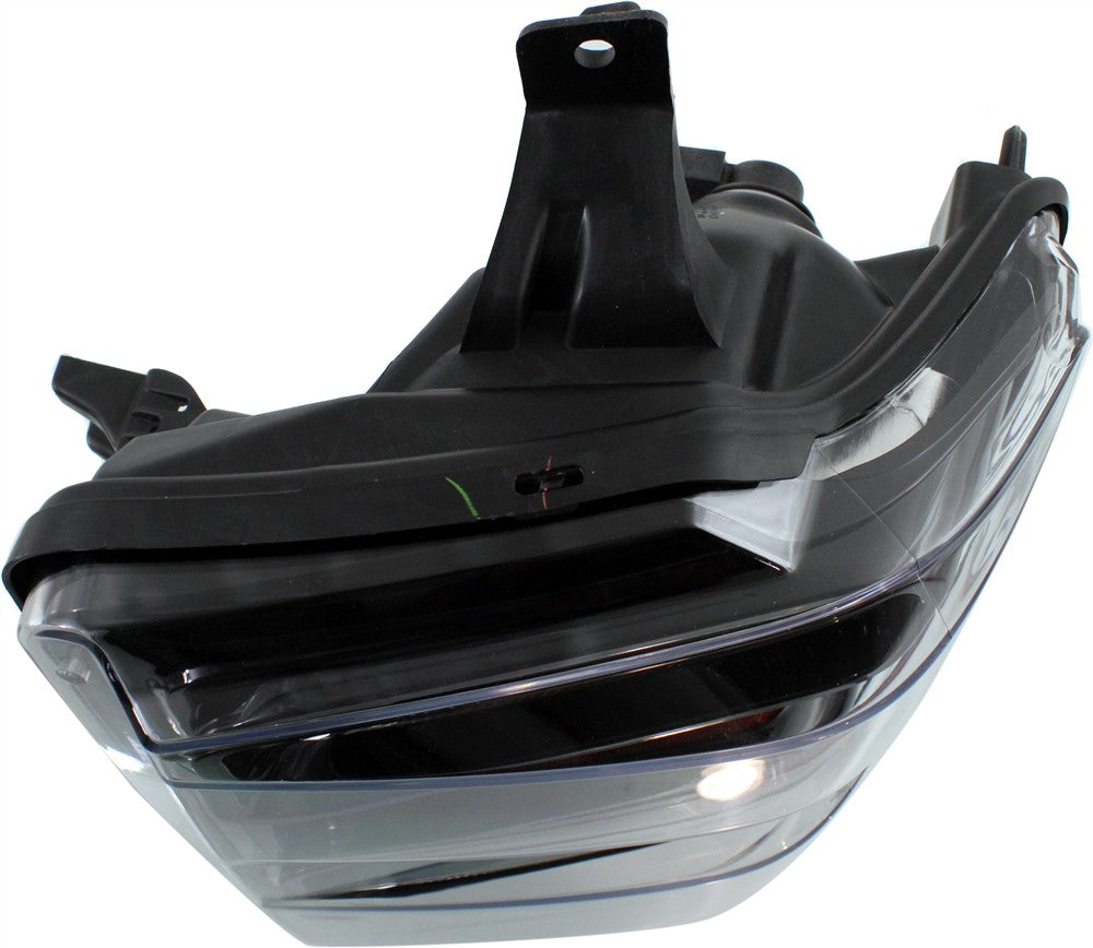 F-SERIES SUPER DUTY 08-10 HEAD LAMP LH, Assembly, Halogen, Harley Davidson Model, Smoked Lens, Aero Style