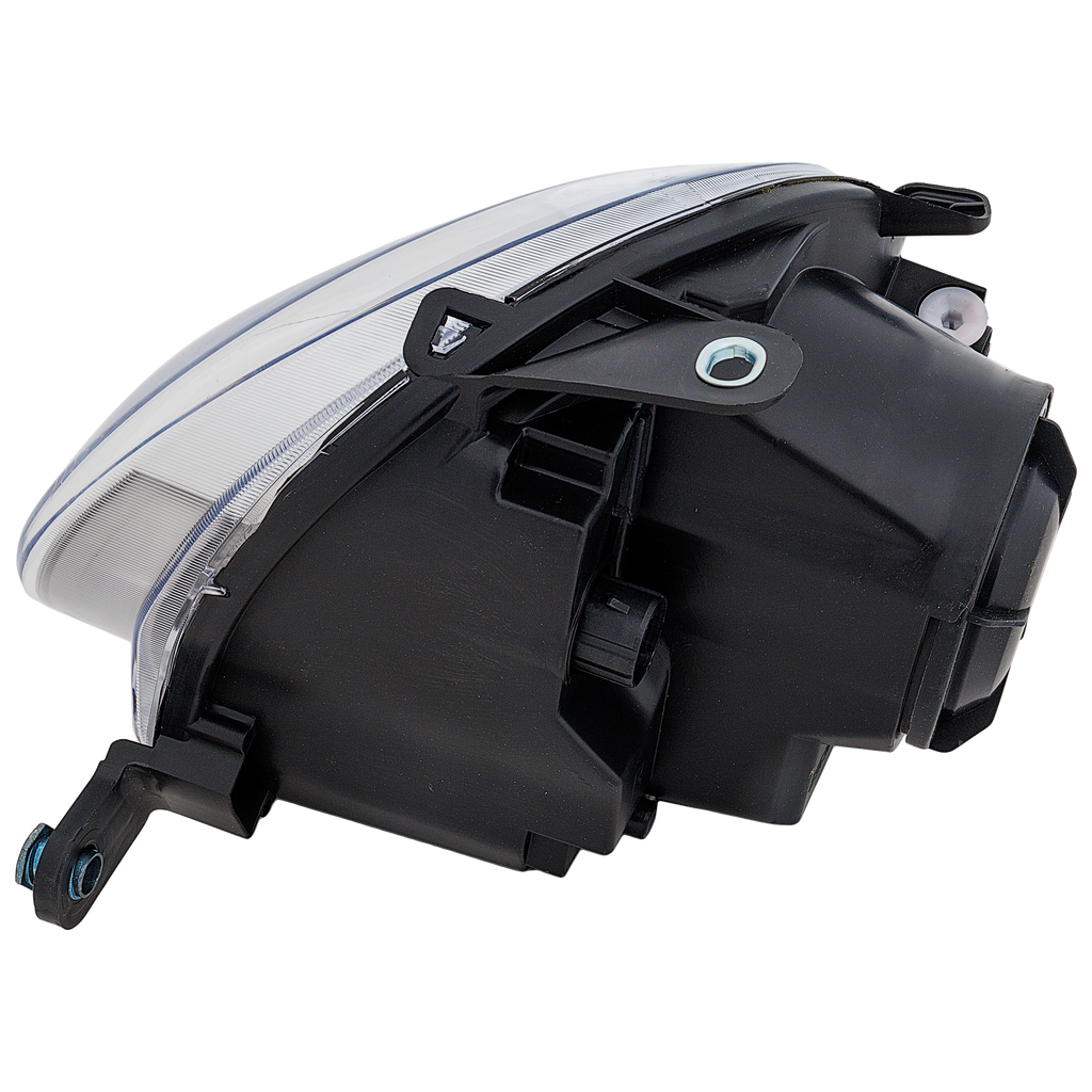 FIAT 500 12-19 PROJECTOR HEAD LAMP RH, Assembly, Halogen, w/o Black Trim, Hatchback - CAPA