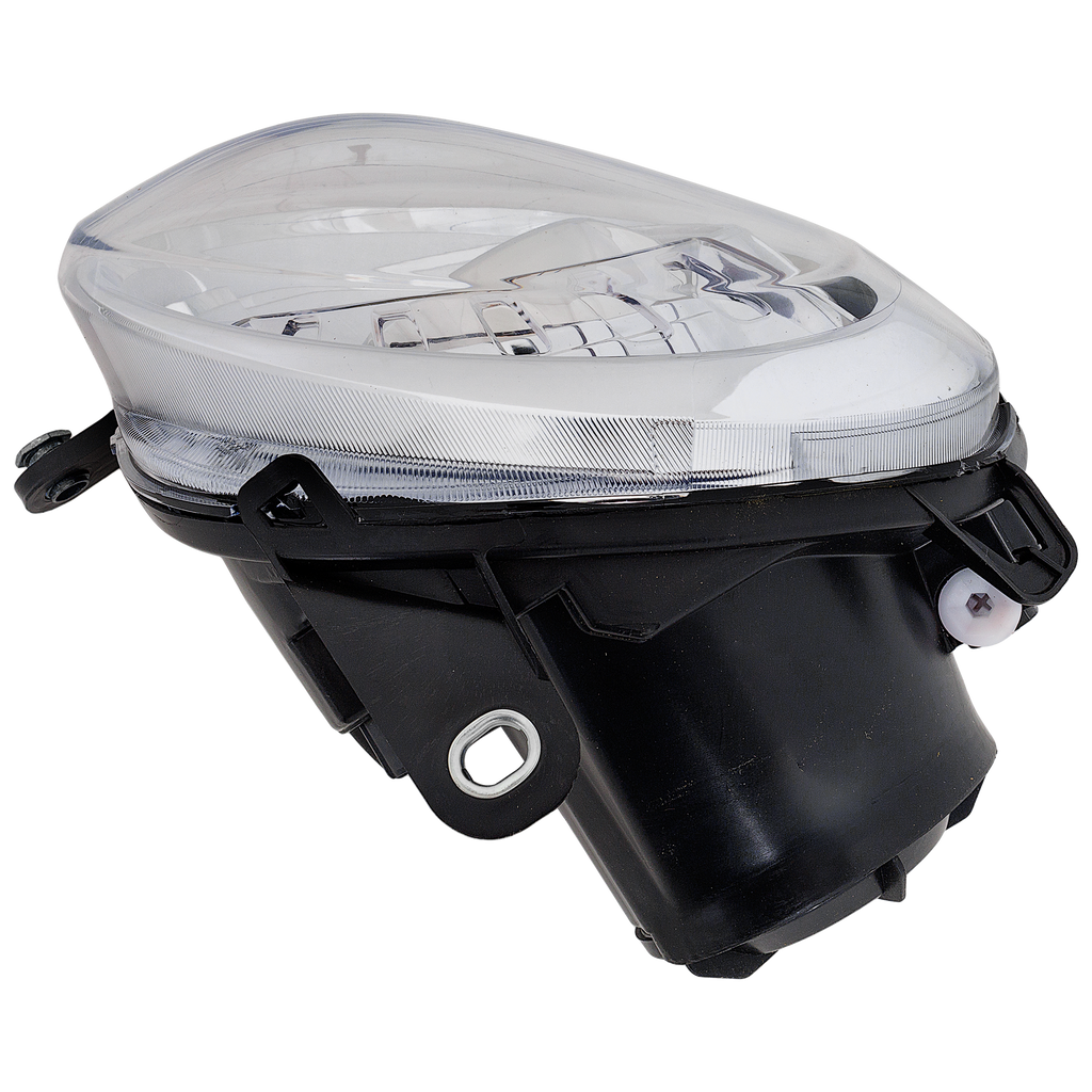 FIAT 500 12-19 PROJECTOR HEAD LAMP RH, Assembly, Halogen, w/o Black Trim, Hatchback - CAPA