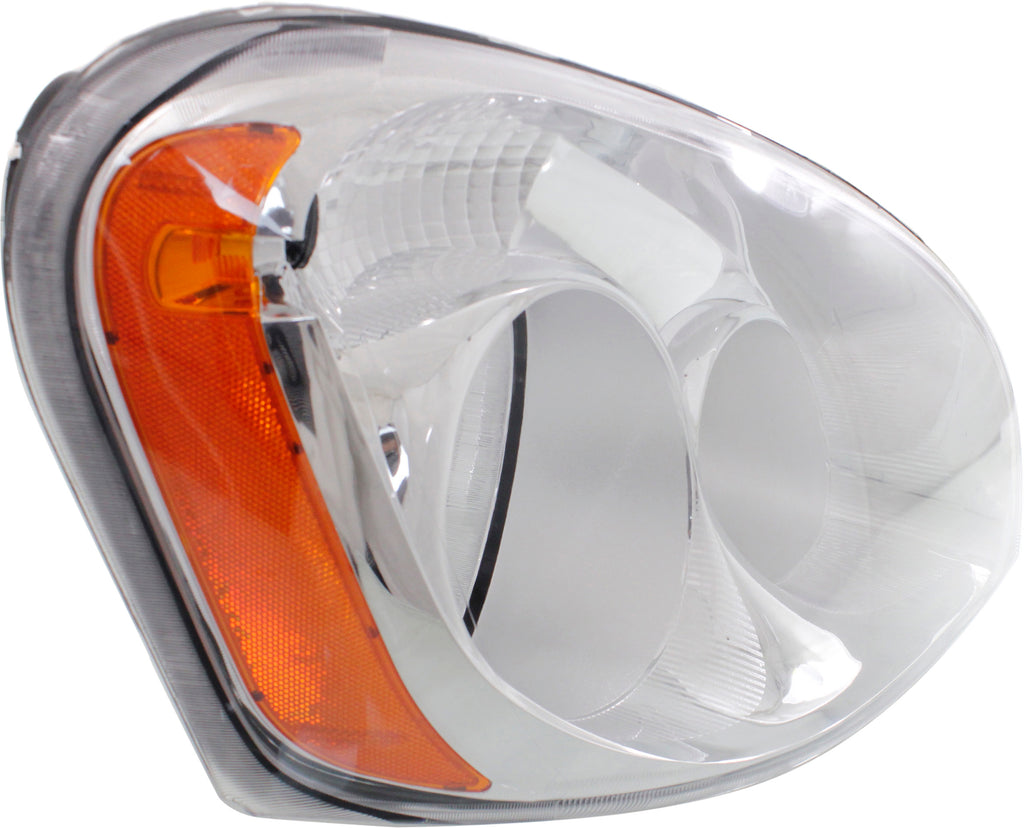 FREIGHTLINER CASCADIA 08-17 HEAD LAMP RH, Assembly, Halogen, Chrome Interior
