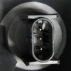 FREIGHTLINER CASCADIA 08-17 HEAD LAMP RH, Assembly, Halogen, Chrome Interior