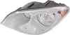 FREIGHTLINER CASCADIA 08-17 HEAD LAMP LH, Assembly, Halogen, Chrome Interior