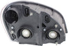 FREIGHTLINER CASCADIA 08-17 HEAD LAMP LH, Assembly, Halogen, Chrome Interior