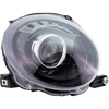 FIAT 500 12-19 PROJECTOR HEAD LAMP RH, Assembly, Halogen, w/ Black Trim, Hatchback - CAPA