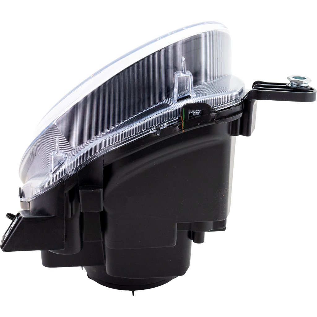 FIAT 500 12-19 PROJECTOR HEAD LAMP RH, Assembly, Halogen, w/ Black Trim, Hatchback - CAPA