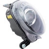 FIAT 500 12-19 PROJECTOR HEAD LAMP LH, Assembly, Halogen, w/ Black Trim, Hatchback - CAPA