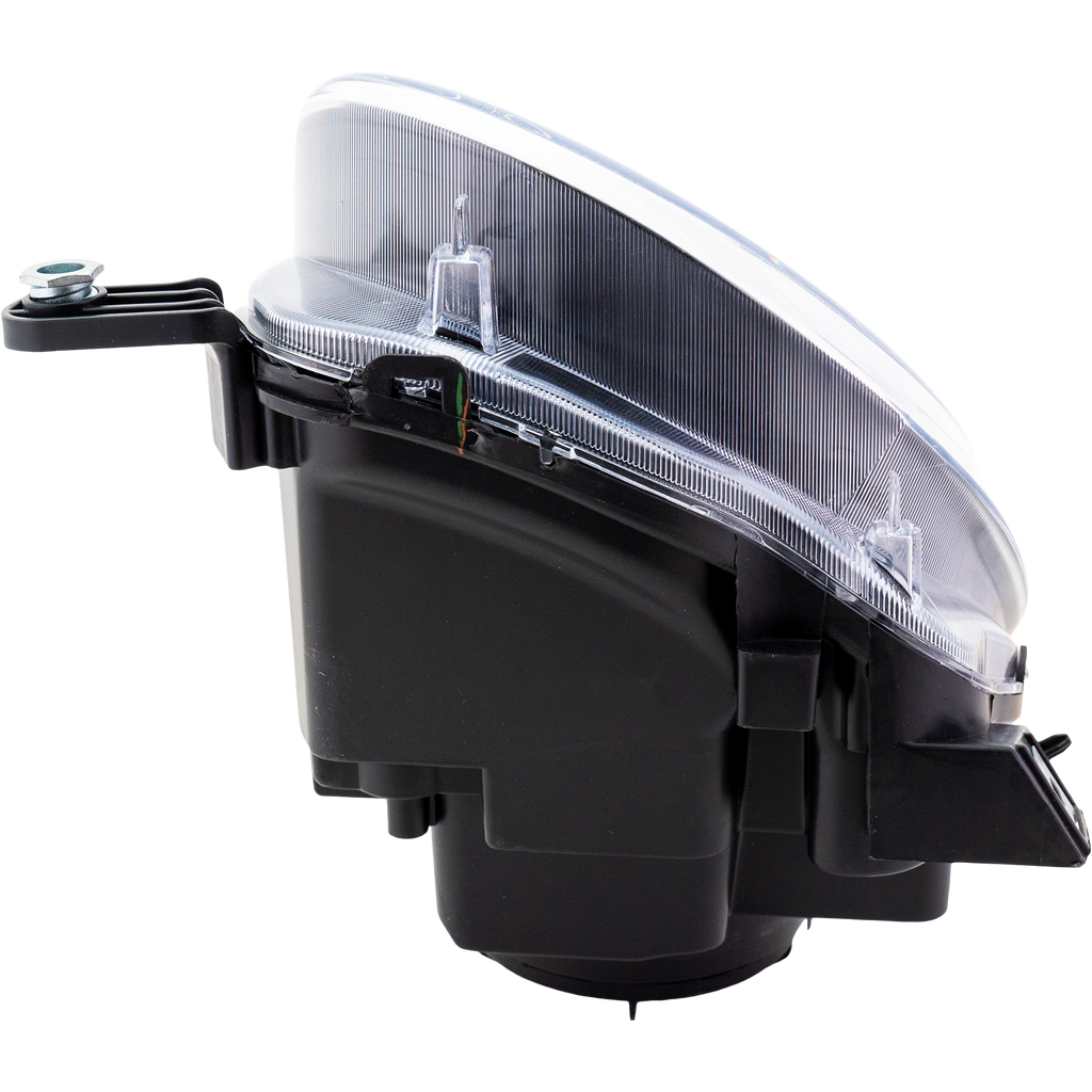 FIAT 500 12-19 PROJECTOR HEAD LAMP LH, Assembly, Halogen, w/ Black Trim, Hatchback - CAPA