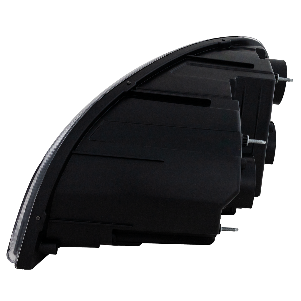 FREIGHTLINER CASCADIA 08-14 PROJECTOR HEAD LAMP RH AND LH, Lens/Housing, Halogen, Black Interior