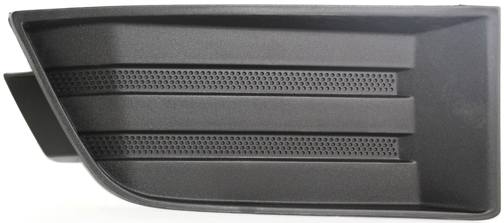 EDGE 07-10 FOG LAMP COVER RH, Black, Insert, w/o Fog Light Hole