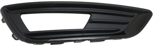 FOCUS 15-18 FRONT FOG LAMP MOLDING RH, Textured Black, w/ Sport Pkg, SE Model, HB/Sedan