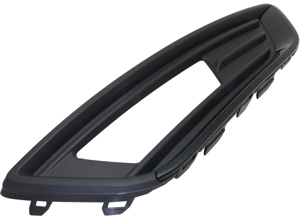 FOCUS 15-18 FRONT FOG LAMP MOLDING RH, Textured Black, w/ Sport Pkg, SE Model, HB/Sedan