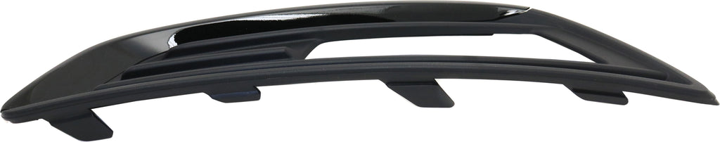 FOCUS 15-18 FRONT FOG LAMP MOLDING RH, Textured Black, w/ Sport Pkg, SE Model, HB/Sedan