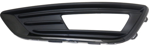 FOCUS 15-18 FRONT FOG LAMP MOLDING LH, Textured Black, w/ Sport Pkg, SE Model, HB/Sedan