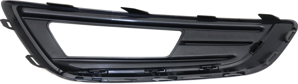 FOCUS 15-18 FRONT FOG LAMP MOLDING LH, Textured Black, w/ Sport Pkg, SE Model, HB/Sedan