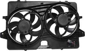 ESCAPE 08-12 RADIATOR FAN SHROUD ASSEMBLY, 2.3L/2.5L , (Exc. Hybrid Model), Includes resistor