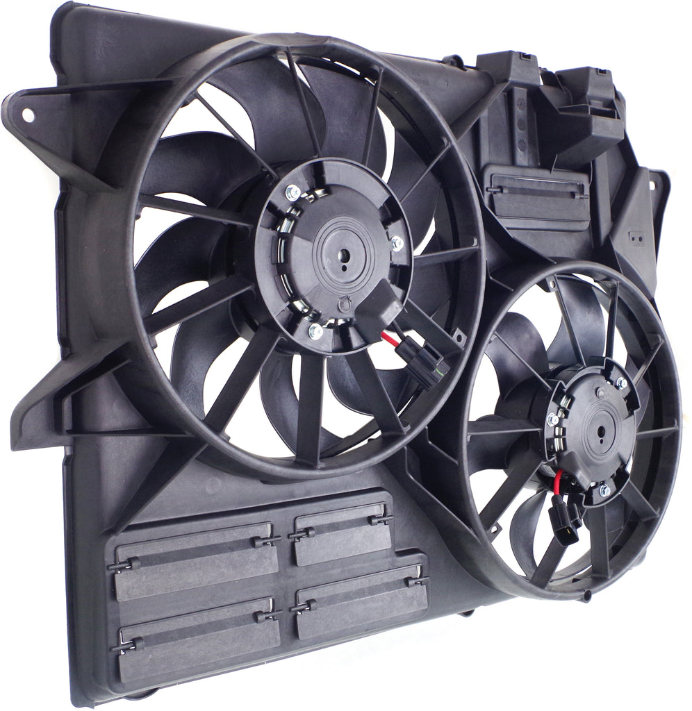 MUSTANG 15-22 RADIATOR FAN ASSEMBLY, Dual Fan, 3.7L/5.0L Eng.,(16-22, Shelby Models)