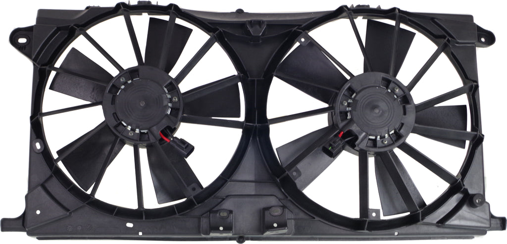 F-150 15-20 RADIATOR FAN ASSEMBLY, Dual Fan, w/o Tow Package