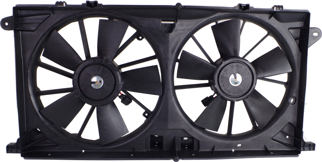 F-150 15-20 RADIATOR FAN ASSEMBLY, Dual Fan, w/o Tow Package