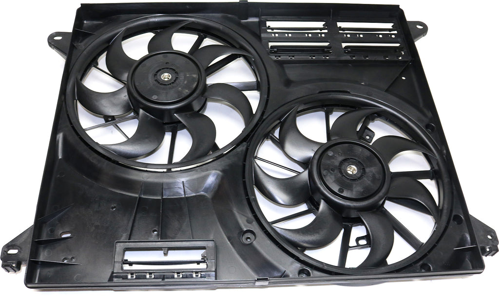 EDGE 15-23/MKX 16-18 RADIATOR FAN ASSEMBLY, Dual Fan, (15-18, 2.0L Eng., w/ Towing Package/2.7L/3.7L Eng., w/o Towing Package)